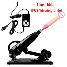 Load image into Gallery viewer, Automatic Sex Machine With Dildo Strong Motor Masturbator Black Love Machines