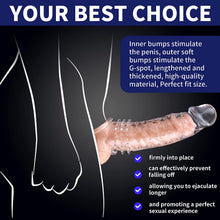 Load image into Gallery viewer, Dovelo Reusable Penis Sleeve Cock Extender / Condom
