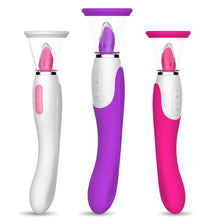 Load image into Gallery viewer, Wistone 3 In 1 Sucking, Licking &amp; Vibrating Female Masturbator