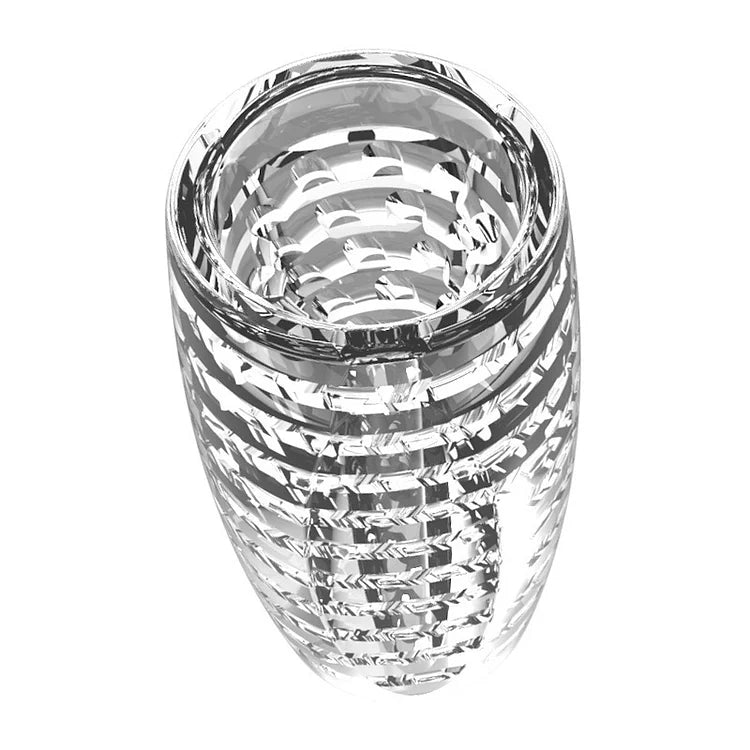 Qiaoer Aircraft Cup Transparent Masturbation Cup Manual Masturbation Cup For Men Wholesale Of Adult Sexual Products